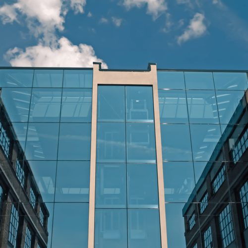 Bild fasader Structural Glazing
