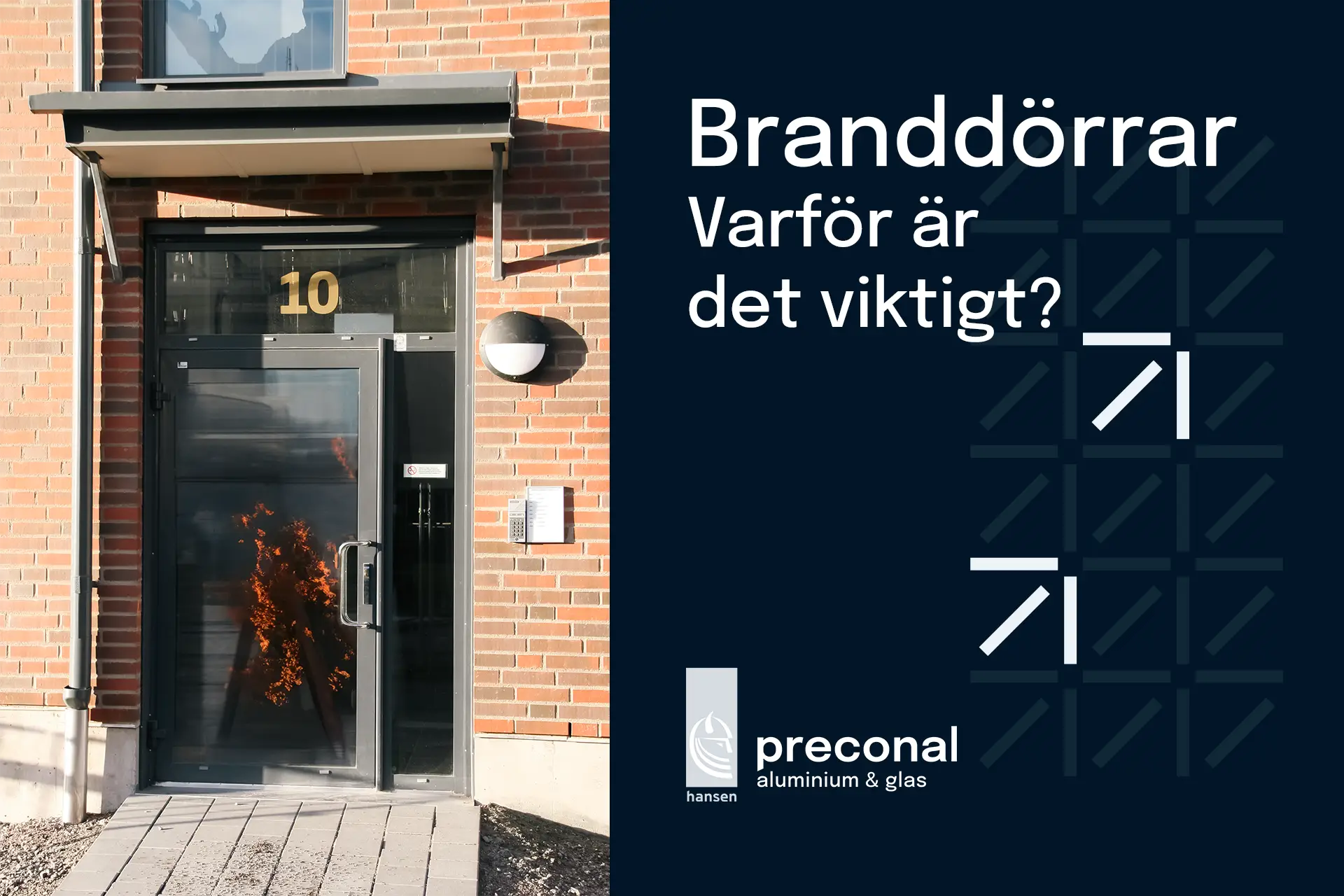 Branddörrar - Varför är det så viktigt - COMP - nyheter