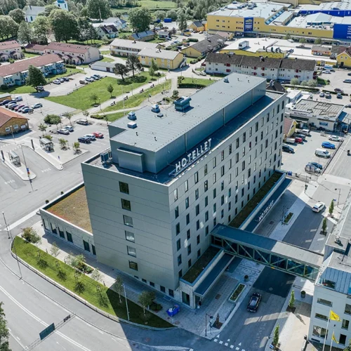 Gekås Hotellet drönarebild