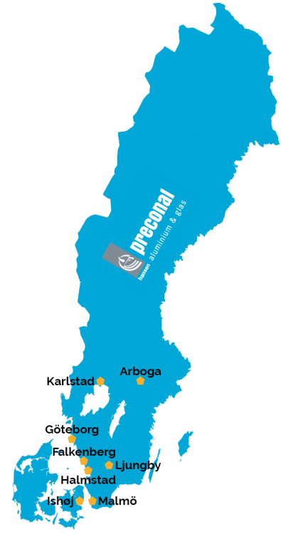 Sverige+Danmark lokationer